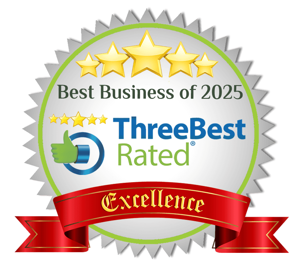 EasyFix Appliance Repair - 2025 Excellence Award by Three Best Rated in New Westminster