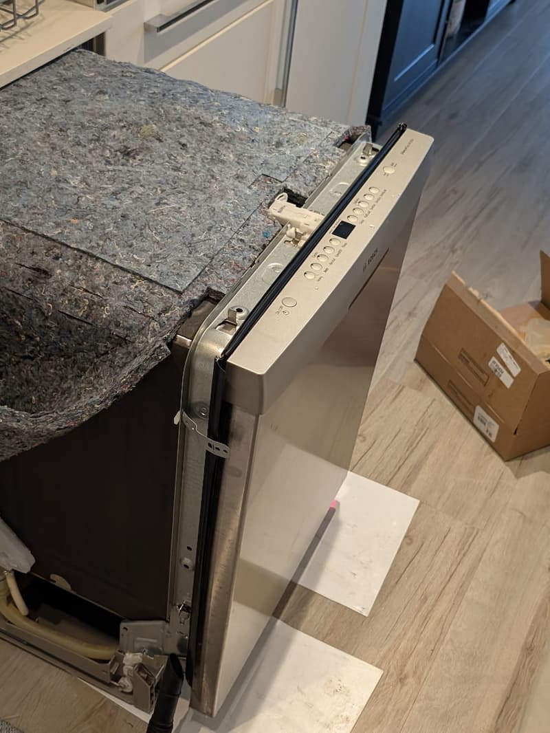 Bosch dishwasher feed housing replacement in Richmond