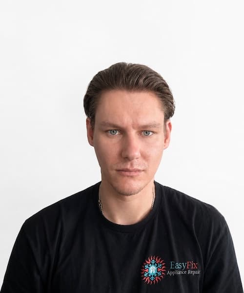 Dmytro Pyshchenko, appliance repair technician at EasyFix Vancouver