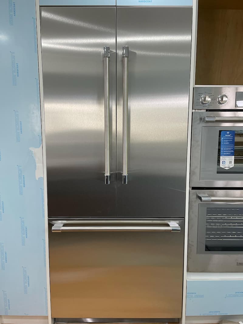 Bosch built-in refrigerator installation in Vancouver